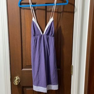 Victoria’s Secret Babydoll Purple Gray Large